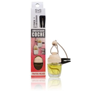 Ambientador coche  MYHOME c/pinza Frutos Rojos 7ml