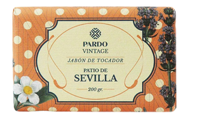 Jabón natural Pardo Vintage Patio de Sevilla 200 gr.