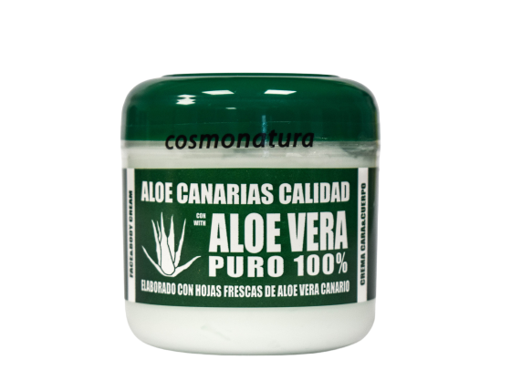 Crema Aloe Vera 100% Puro Cara-Cuerpo 300 mL